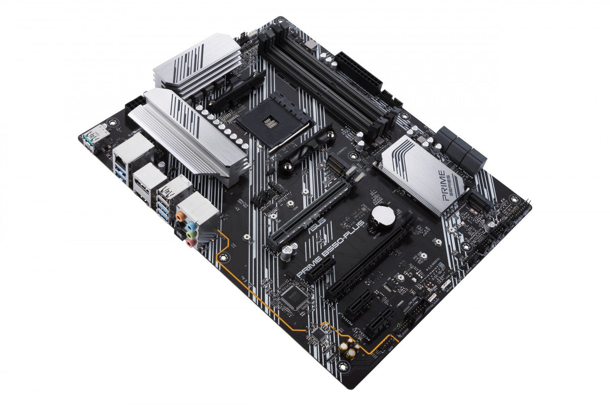 ASUS PRIME B550-PLUS AMD AM4 Socket ATX DDR4 3rd Gen AMD Ryzen Dual M.2 PCIe 4.0 1 Gb Ethernet USB 3.2 Gen 2 Type-A and Type-C