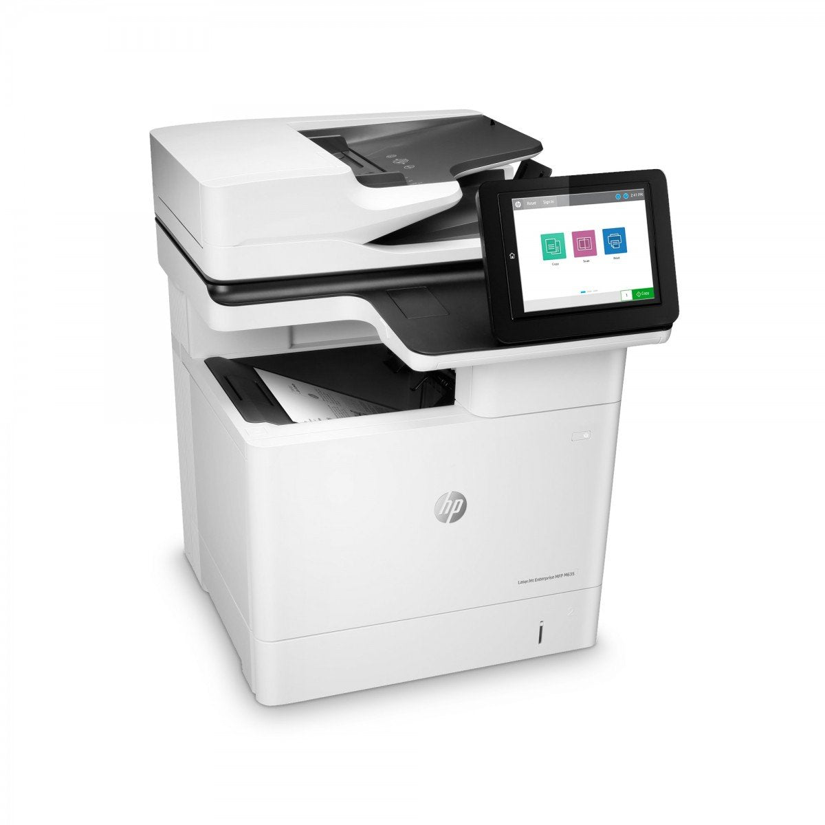 HP LaserJet Enterprise MFP M635h MFP Mono laser 216x864mm A4 61ppm Copy 61ppm Print 650sheets USB LAN