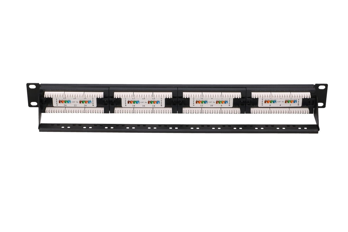 Extralink CAT5E UTP V2 | Panneau de brassage | 24 ports