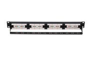 Extralink CAT5E UTP V2 | Panneau de brassage | 24 ports