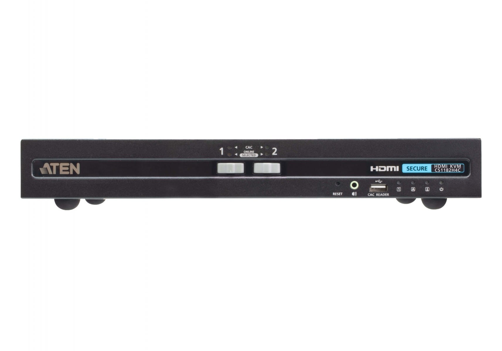 Aten CS1182H4C-AT-G 2P USB HDMI Simple Écran PP4 SécuriséCommutateur KVM with CAC