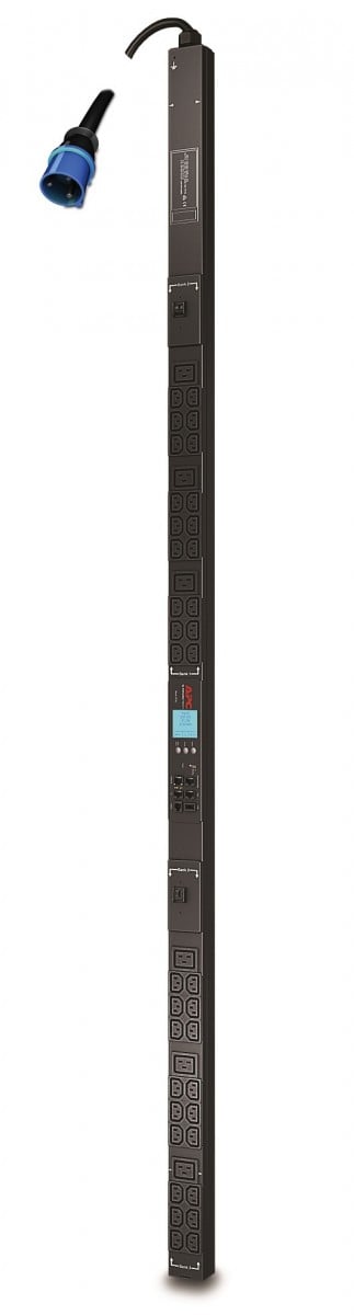 APC Metered Rack PDU ZeroU 2G Rack AC 200/208/230V input IEC 60309 32A oc 42 power IEC 60320 C13 IEC 60320 C19 0U BK