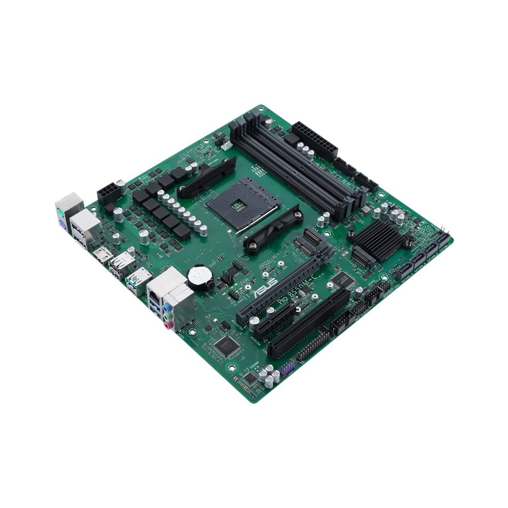 ASUS PRO B550M-C/CSM AMD B550 Socket AM4 ErP Ready 4DDR4 Dual channel microATX MB