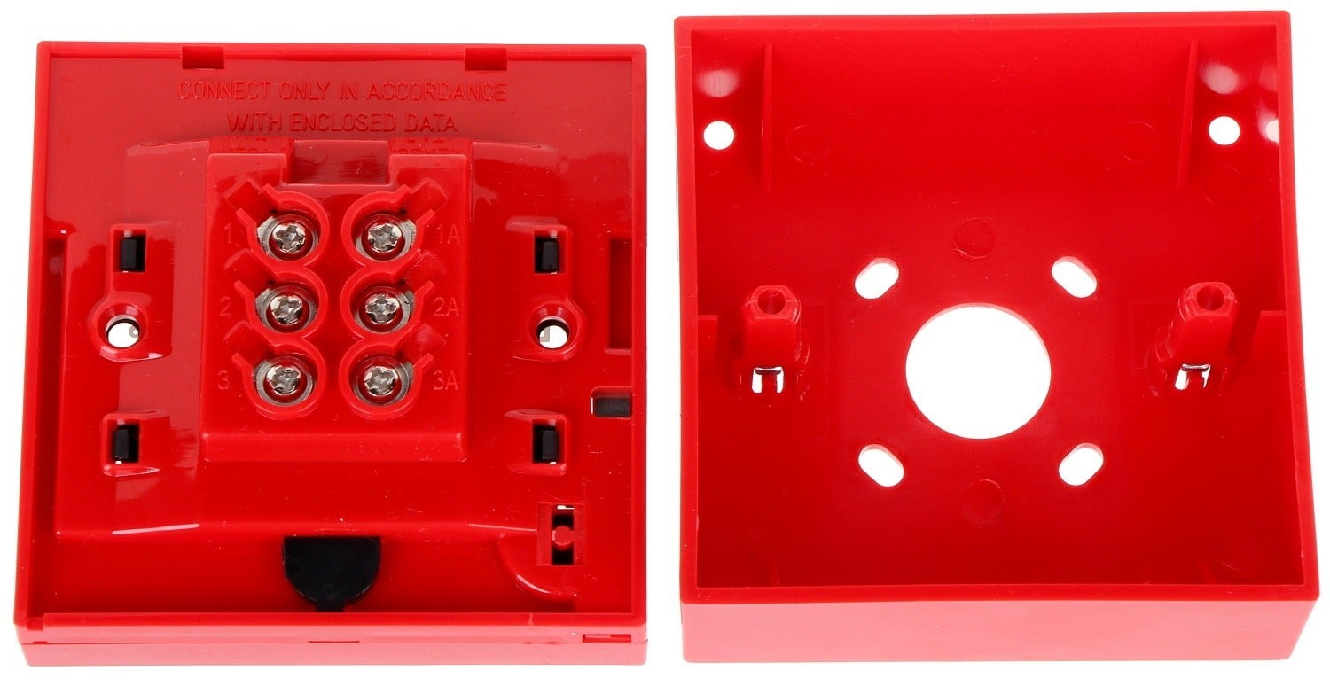Hikvision DS-K7PEB bouton de sortie d'urgence Rouge