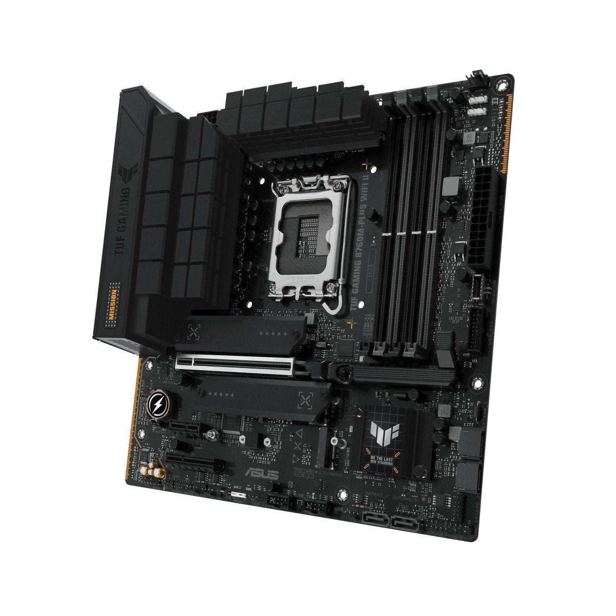 ASUS TUF GAMING B760M-PLUS WIFI II LGA 1700 4xDDR5 microATX 4xSATA MB 1xHDMI 1xDP 3xM.2