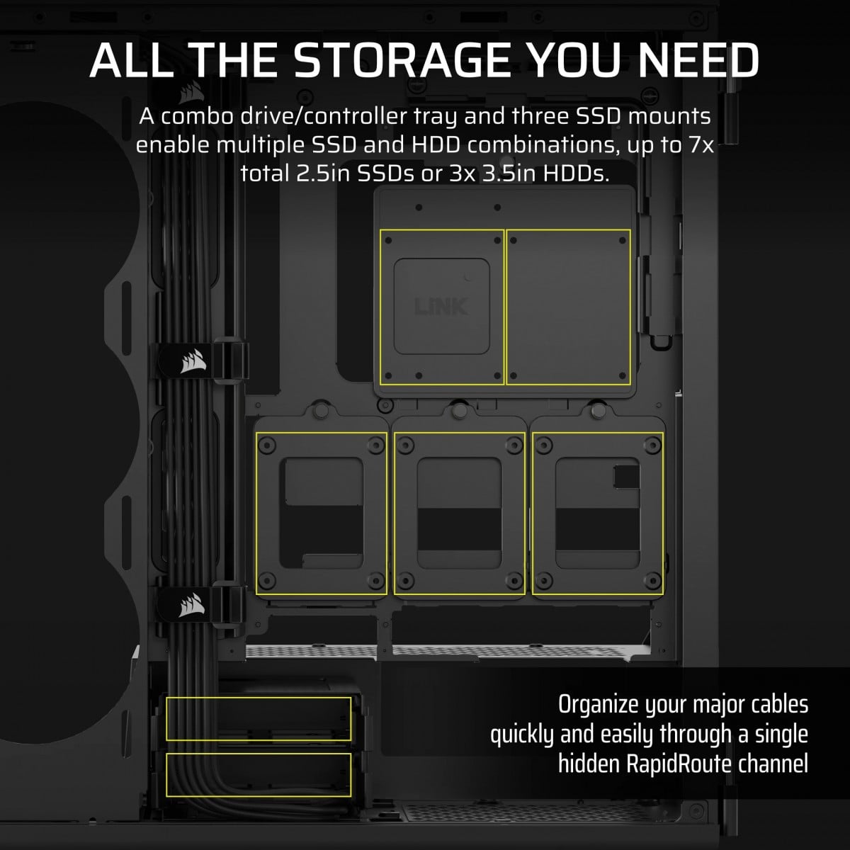 Corsair 5000T Midi Tower Noir