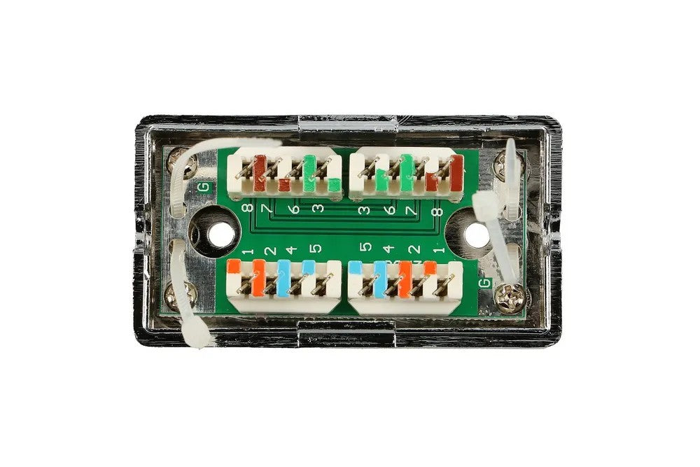 Extralink CAT5E STP | Boîte de connexion | fut, connecteur, argent
