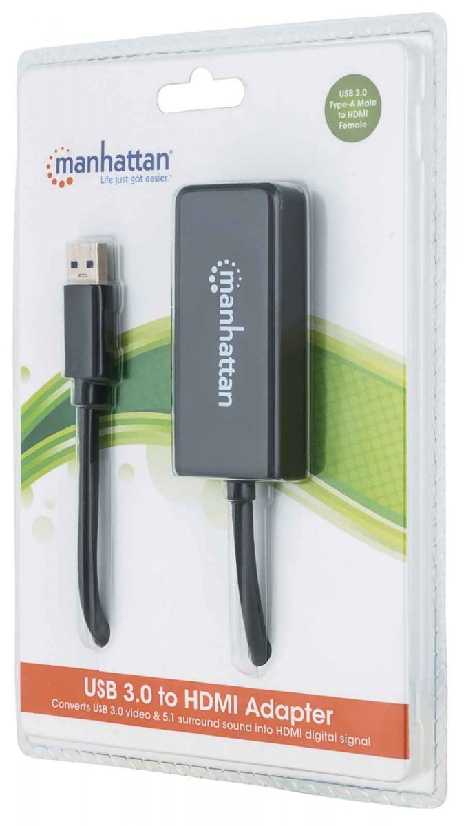 Manhattan 152259 Convertisseur USB 3.0 vers HDMI A/V