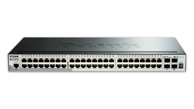 D-LINK 52-Port Smart Managed Gigabit Stack Switch 4x 10G dlink green 3.0 48x 10/100/1000Mbit/s TP RJ-45 Port 4x 10Gbit/s Fiber SFP+