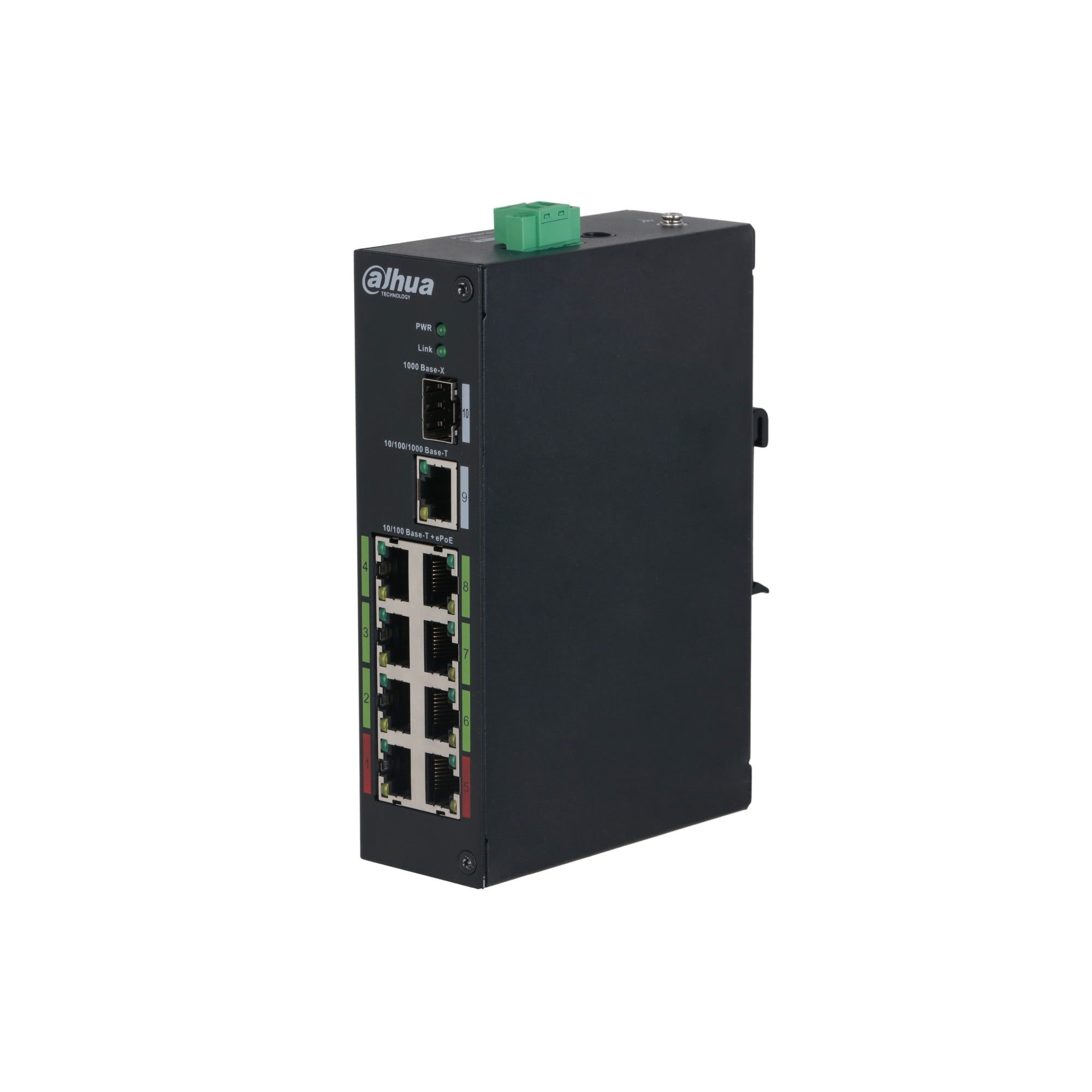 Dahua LR2110-8ET-120-V2 Commutateur non géré 10 ports avec 8 ports ePoE