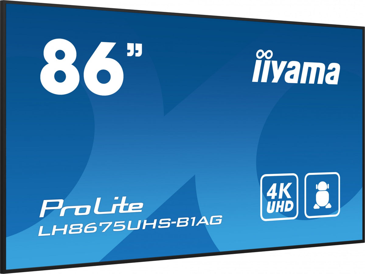 IIYAMA- Afficheur professionnel 86" LH8675UHS-B1AG