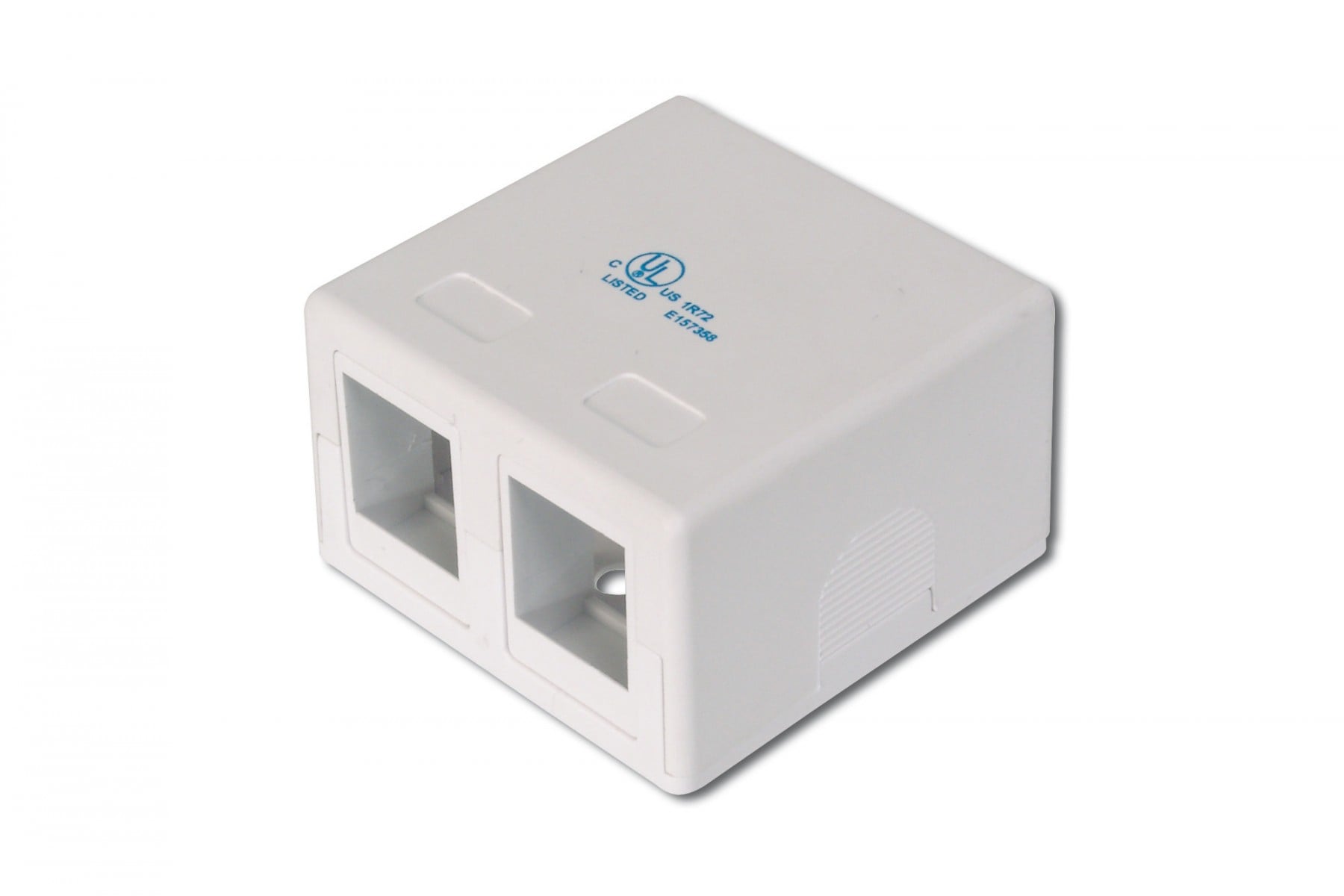 Digitus AT-AG 302A-WH boitier de prise de courant RJ-45 Blanc