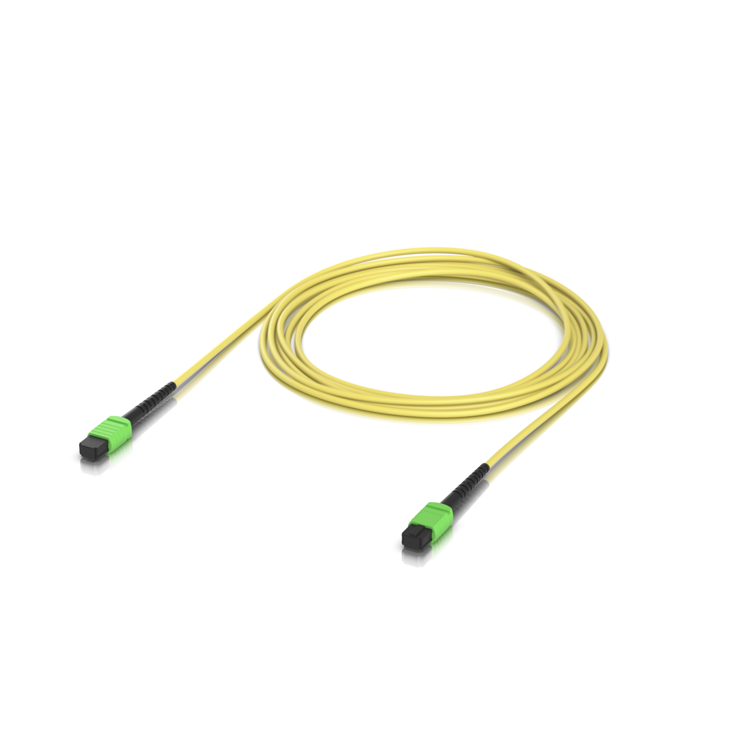 Ubiquiti UACC-OFC-SA-MPMP-5M OS4 MPO-12 APC Câble de Raccordement Fibre Optique