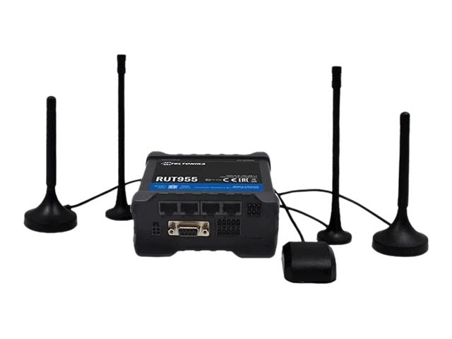 Teltonika RUT955 routeur sans fil Fast Ethernet Monobande (2,4 GHz) 4G Noir