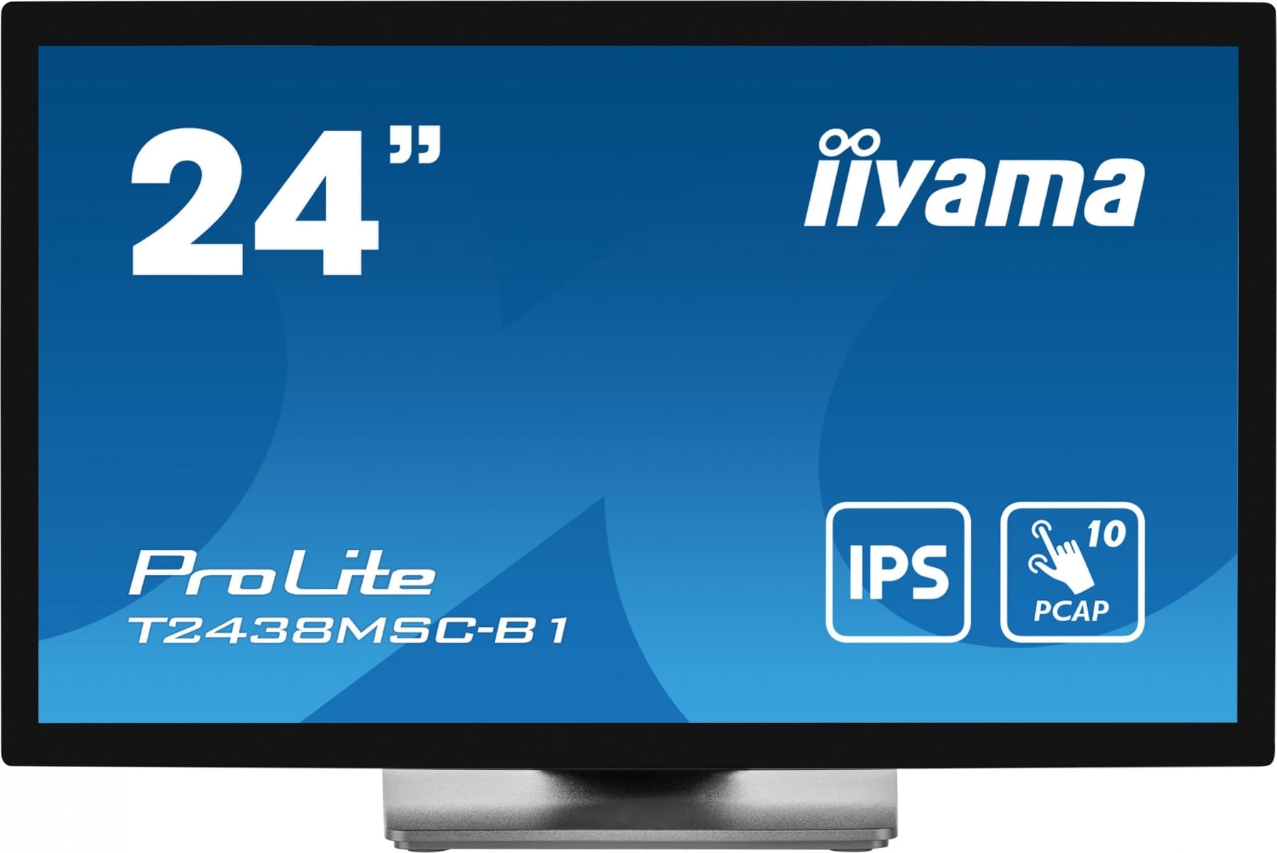 "iiyama ProLite T2438MSC-B1 écran plat de PC 60,5 cm (23.8"") 1920 x 1080 pixels Full HD LED Écran tactile Noir"