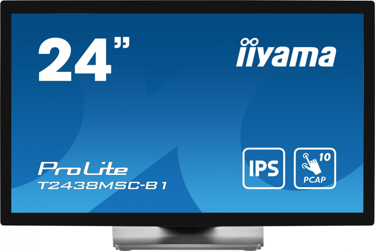 "iiyama ProLite T2438MSC-B1 écran plat de PC 60,5 cm (23.8"") 1920 x 1080 pixels Full HD LED Écran tactile Noir"
