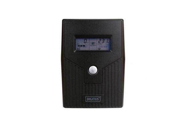 UPS Line-Interactive LCD BASIC, 600VA/360W, 1x12V/7Ah, AVR, 2x Schuko CEE 7/3