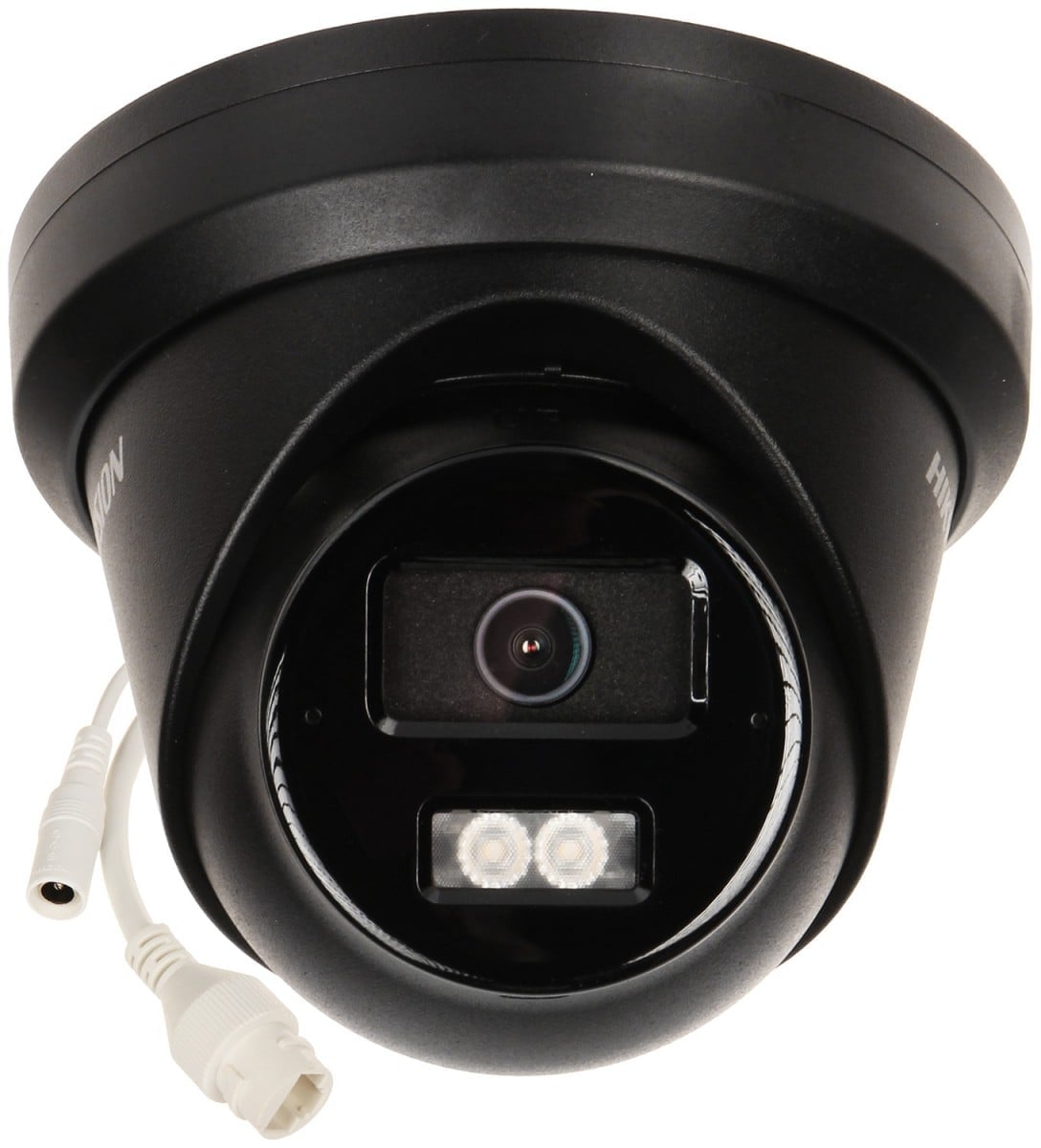 Hikvision DS-2CD2343G2-LI2U(2.8mm)(NOIR) Caméra réseau turret fixe 4 MP avec Acusense et éclairage hybride intelligent