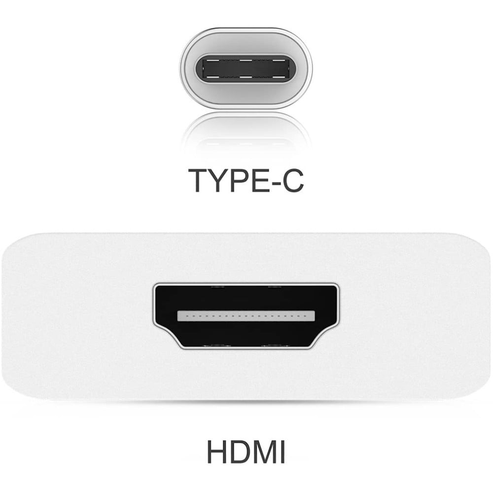 Techly IADAP USB31-HDMI Adaptateur USB-C vers HDMI UHD*60Hz M/F
