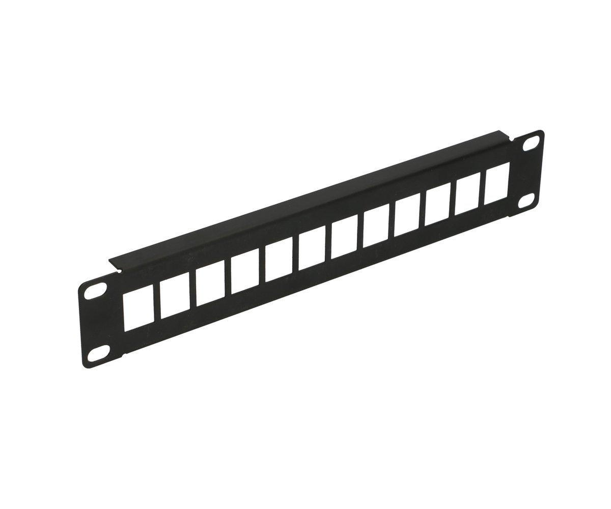 "Extralink 12 Ports 10"" | Panneau de brassage | Modulaire, 12 ports"