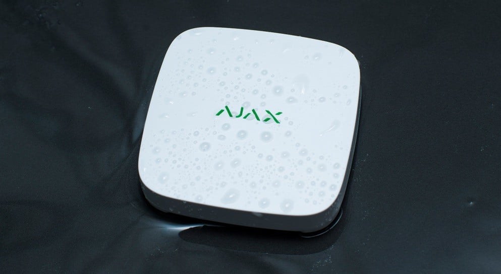 Ajax Systems 38255.08.WH1 LeaksProtect Jeweller - capteur de fuite sans fil - blanc
