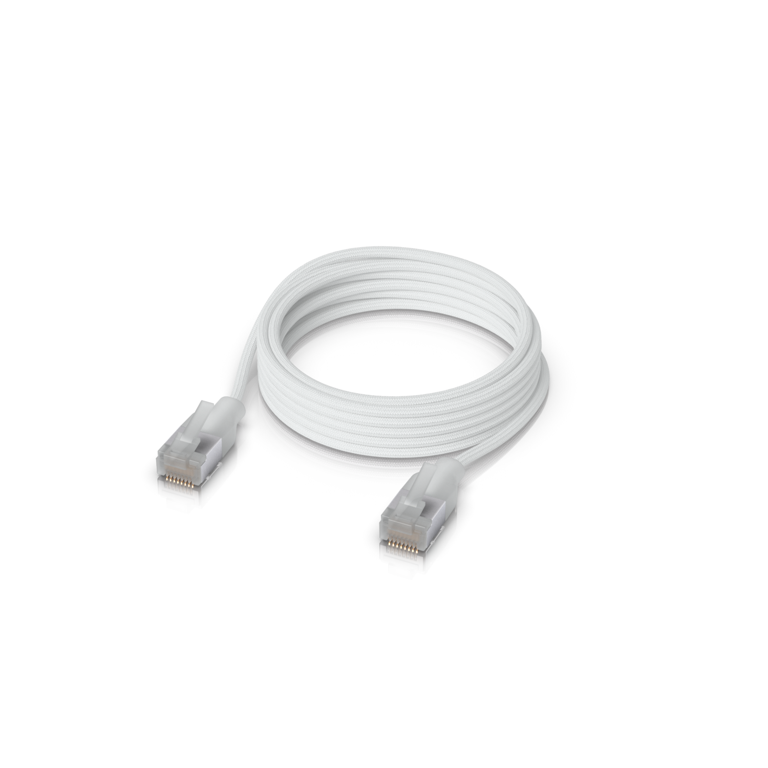 UniFi Cat6A braided patch cable with tra