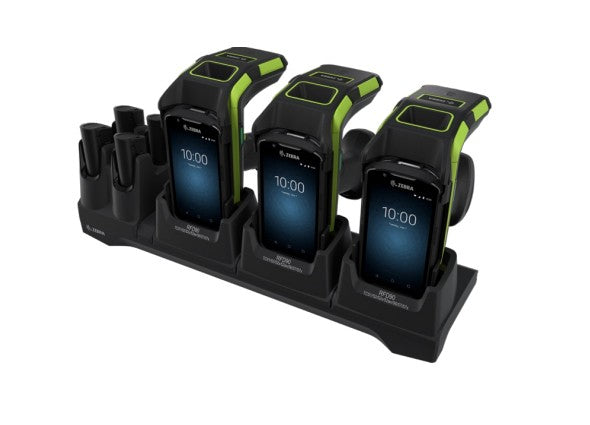 Zebra CR40-3S4T-TC5-G-01 chargeur d'appareils mobiles Ordinateur portable Noir Secteur Intérieure