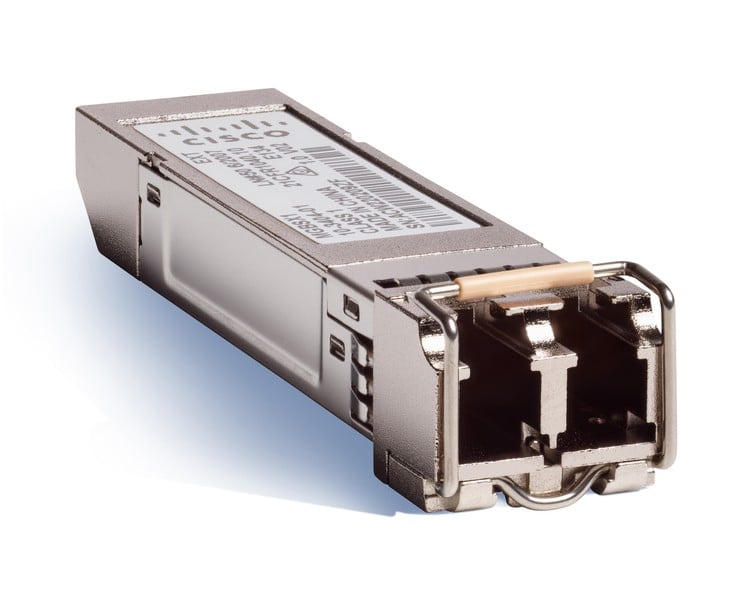 CISCO 1000BASE-ZX SFP transceiver module SMF 1550nm DOM