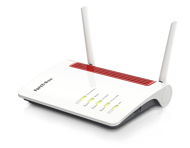 FRITZ!Box 6850 LTE routeur sans fil Gigabit Ethernet Bi-bande (2,4 GHz / 5 GHz) 4G Blanc