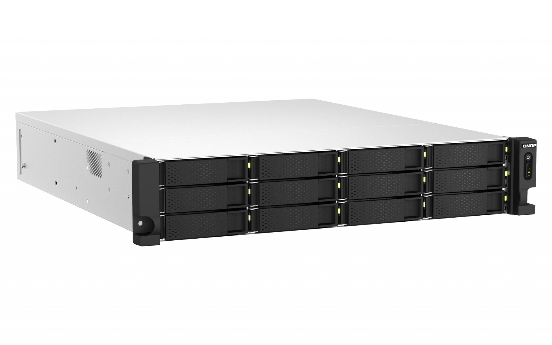 QNAP TS-H1887XU-RP NAS Rack (2 U) Intel Xeon E E-2336 32 Go DDR4 0 To QuTS hero Noir, Blanc