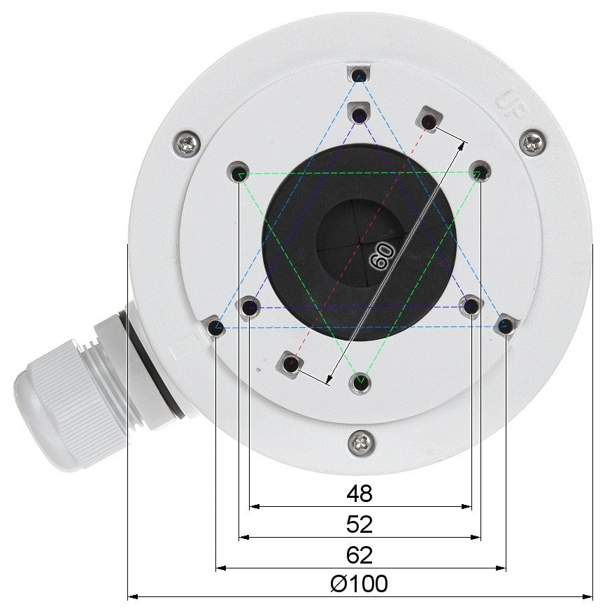 Hikvision DS-1280ZJ-XS Junction box