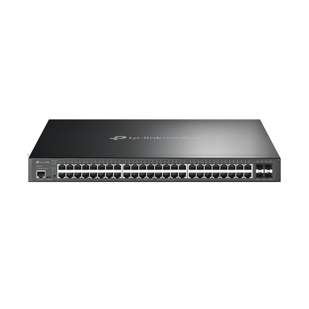 TP-LINK Omada 48-Port PoE+ Gigabit L2+ Managed Switch with 4 10GE SFP+ Slots