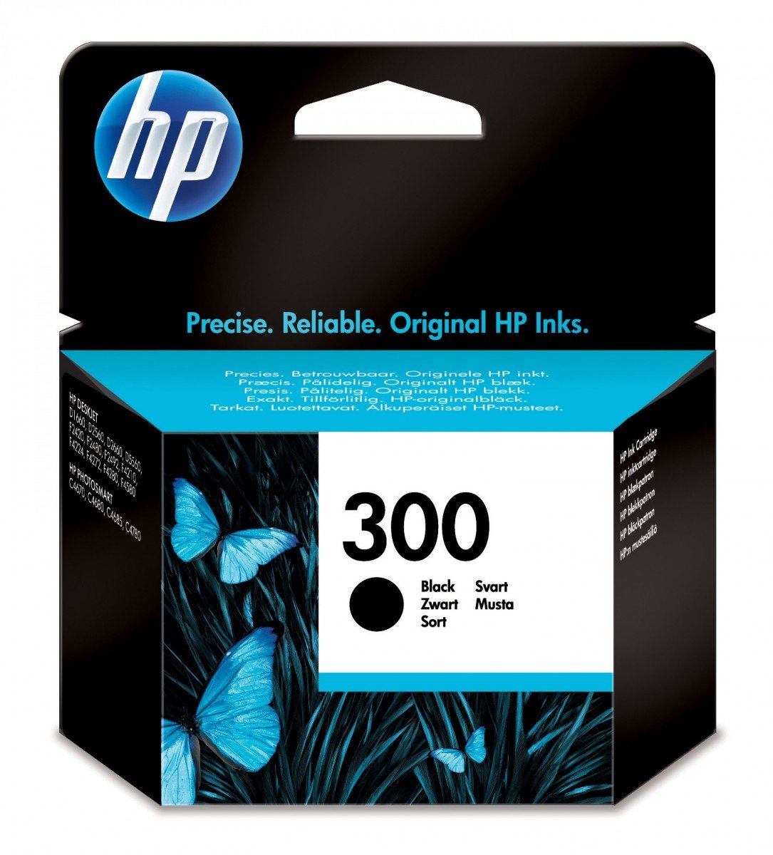 HP CC 640 EE Tintenpatrone schwarz No. 300 - Original - Ink Cartridge