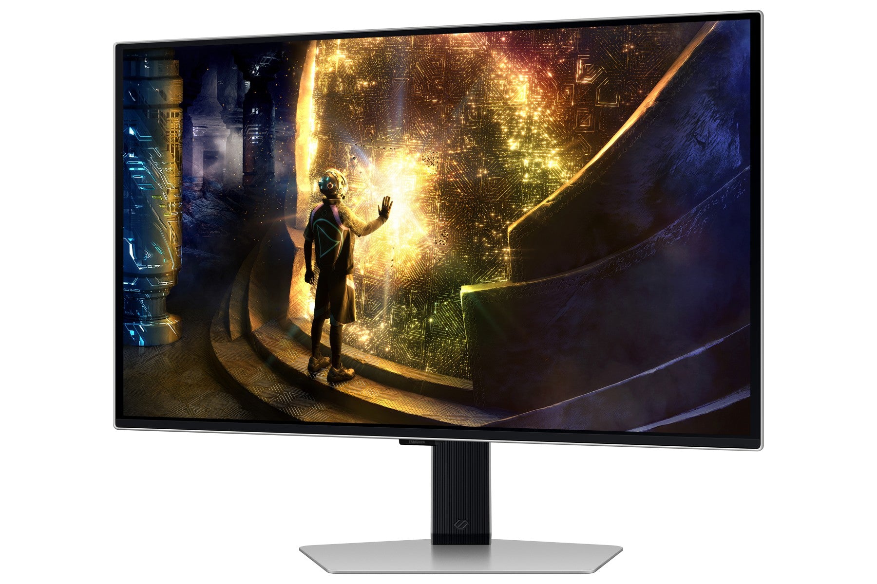 "Samsung G61SD écran plat de PC 68,6 cm (27"") 2560 x 1440 pixels Quad HD OLED Argent"