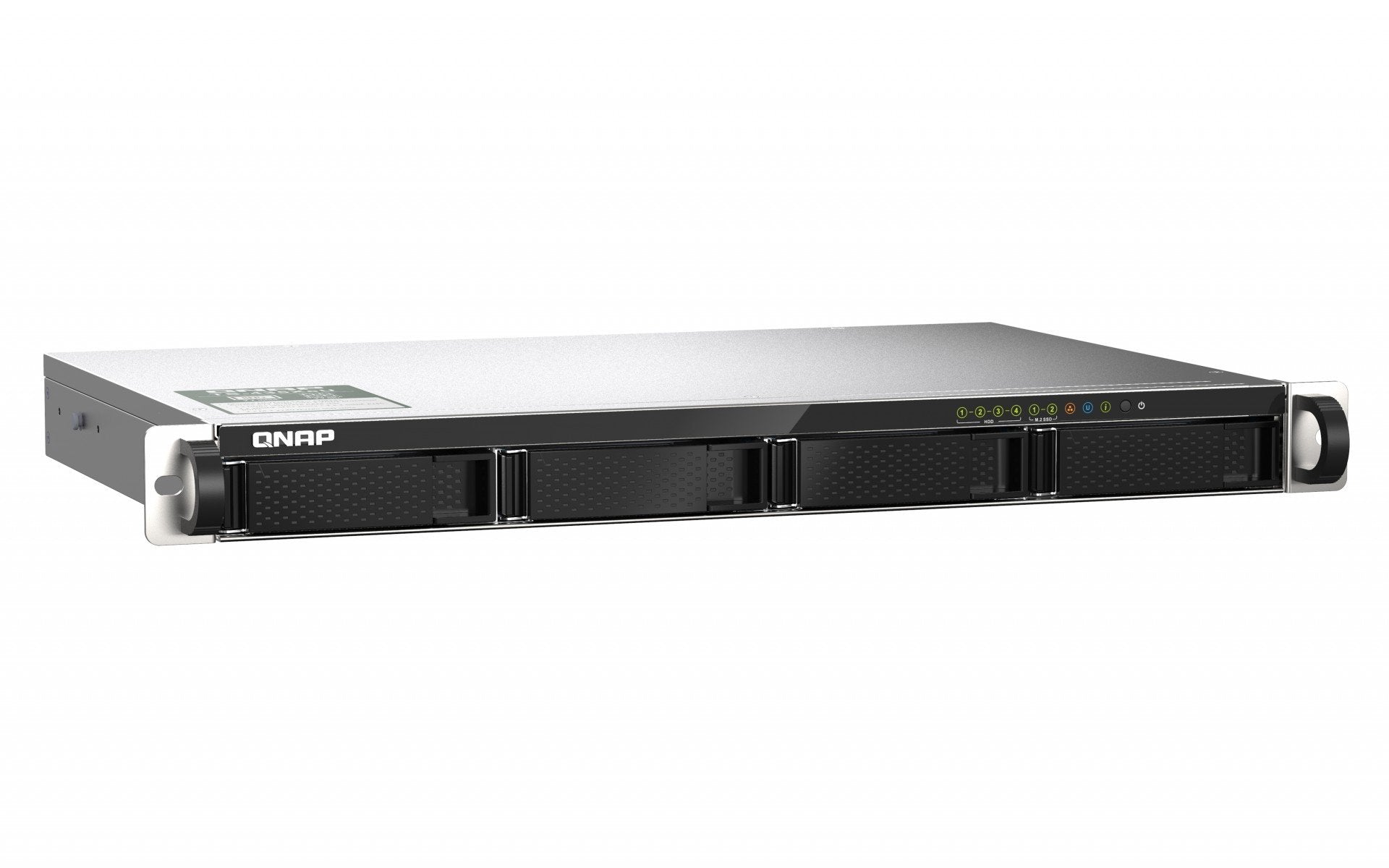 4-bay 1U short-depth 12" NAS Marvell Oc