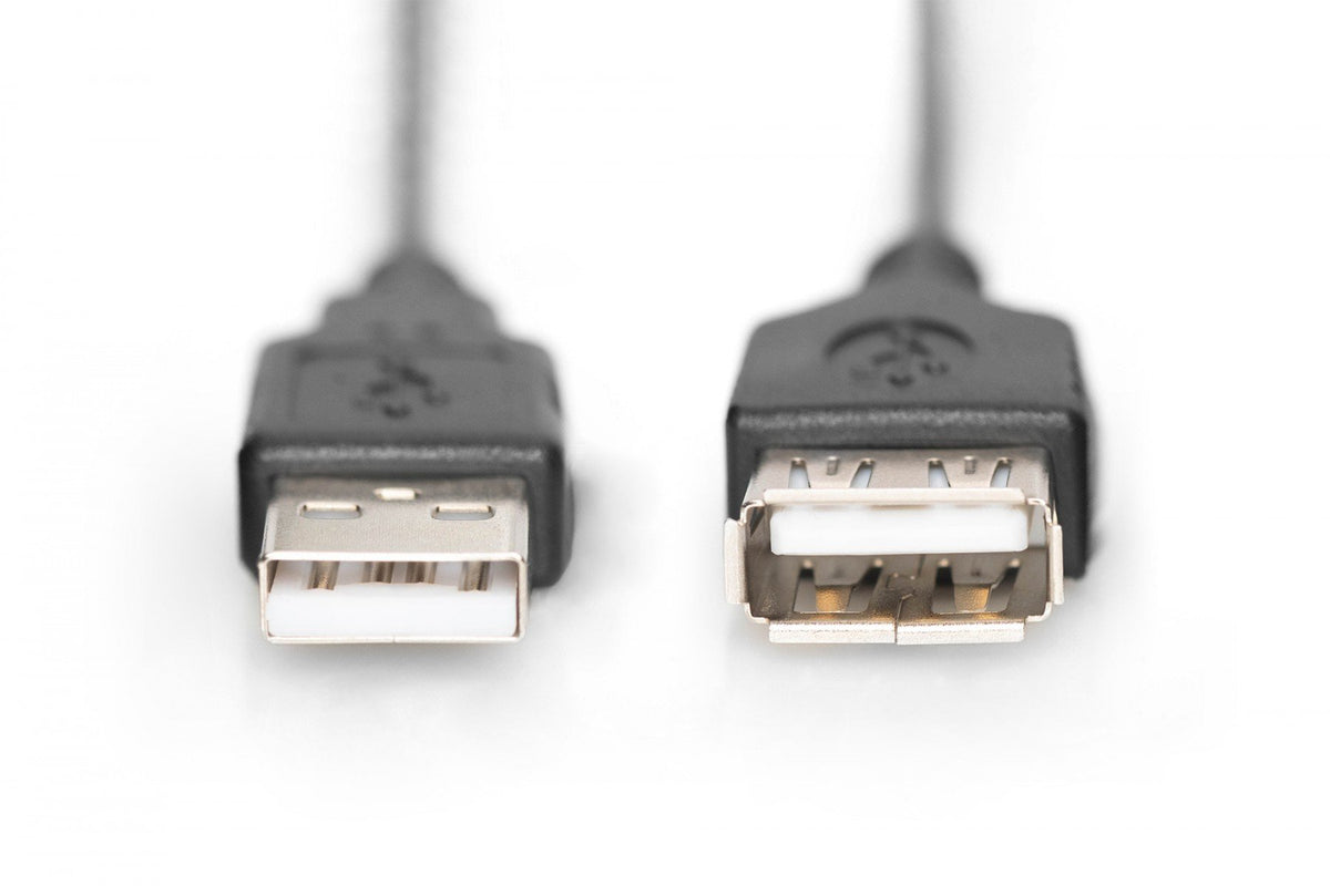 Digitus AK-300200-030-S câble USB USB 2.0 USB A 0,48 Gbit/s Noir