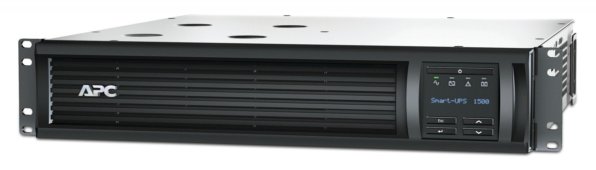 APC Smart-UPS 1500VA LCD RM UPS Rack AC 230V 1000Watt 1500VA Ethernet RS-232 USB oc 4 2U BK with APC UPS Network Management Card