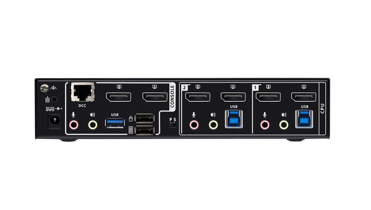 Aten CS1942DPA-AT-G 2P USB3.0 8K DP Double Écran KVMP™ Sw