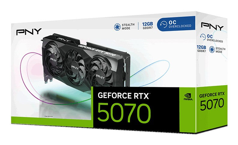 PNY GeForce RTX 5070 12GB OC Triple Fan