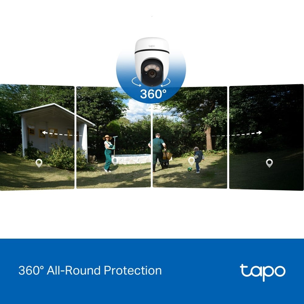 TP-Link Tapo C630 KIT Caméra de sécurité IP Extérieure 2880 x 1620 pixels Mural/sur poteau