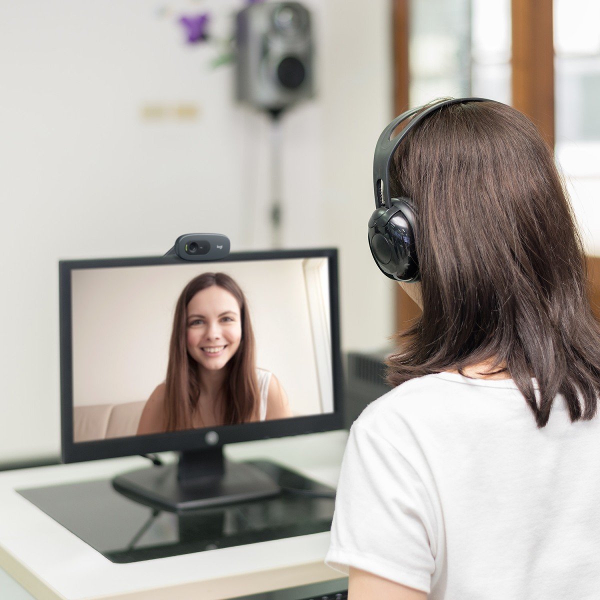 LOGITECH HD Webcam C270 Webcam colour 1280 x 720 audio USB 2.0