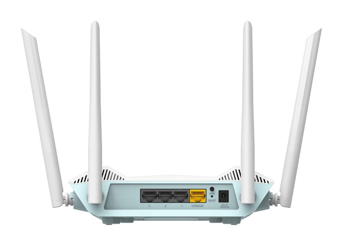 D-Link AX1500 R15 routeur sans fil Gigabit Ethernet Bi-bande (2,4 GHz / 5 GHz) Blanc