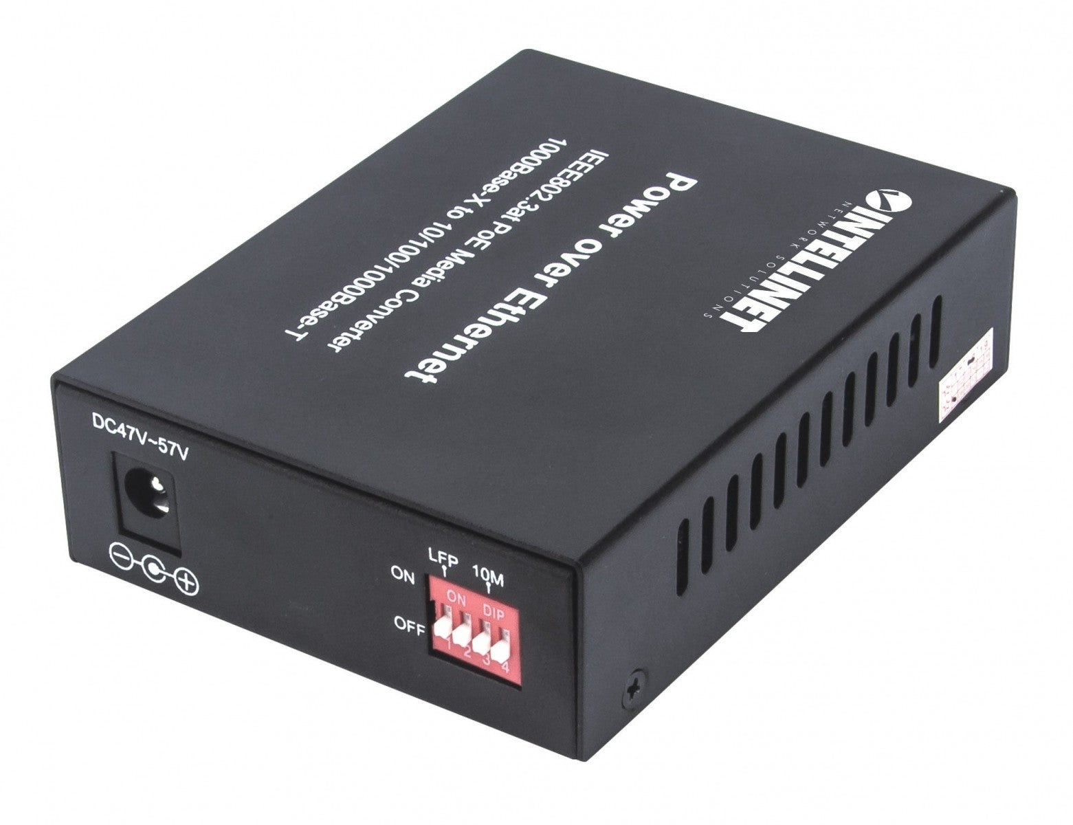 Intellinet 508216 convertisseur de support réseau 1000 Mbit/s Noir
