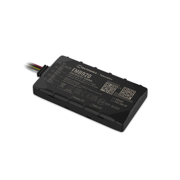 Teltonika FMB920 tracker GPS Universel 0,128 GB Noir