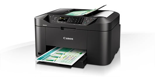 CANON MAXIFY MB2150 MFP colour ink-jet A4 210x297mm A4 18ppm copy 19 ipm print 250 sheets USB 2.0 Wi-Fi USB host