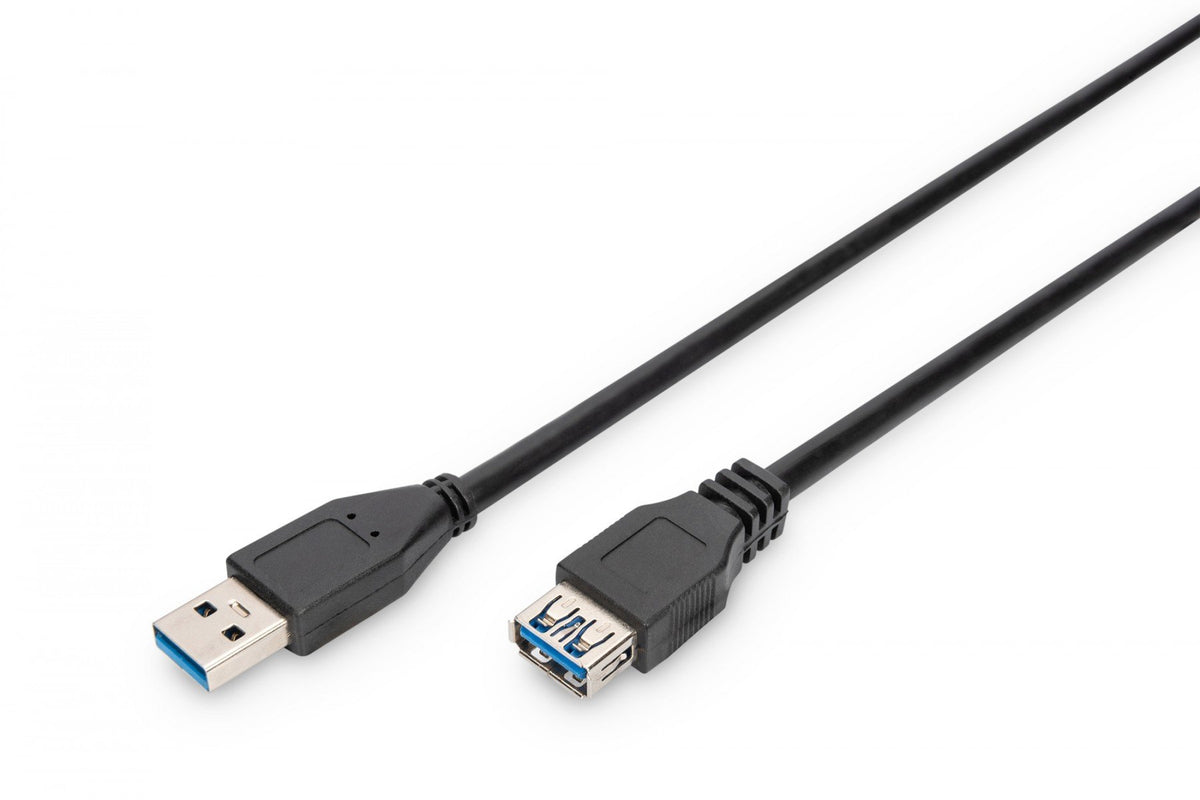Digitus AK-300203-018-S câble USB USB 3.2 Gen 1 (3.1 Gen 1) USB A Noir