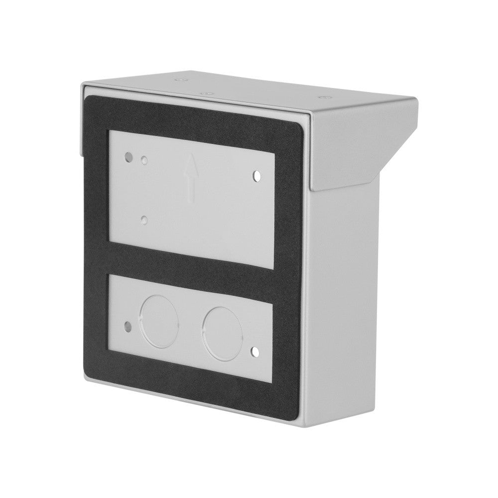 BCS BCS-PN11-N Boîtier de montage en surface avec toit pour interphone vidéo argenté