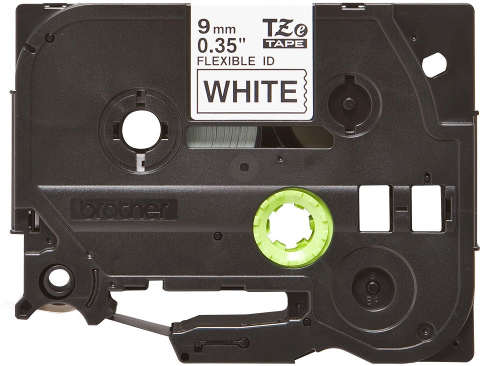 BROTHER P-TOUCH TZE-FX221 noir sur blanc 9mm
