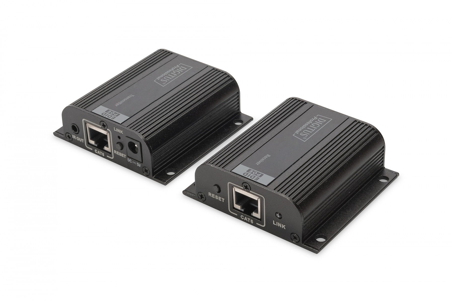 Digitus DS-55100-1 extension audio/video Émetteur et récepteur AV Noir