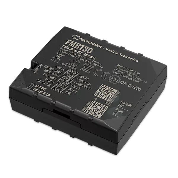 Teltonika FMB130 tracker GPS Voiture 0,128 GB Noir